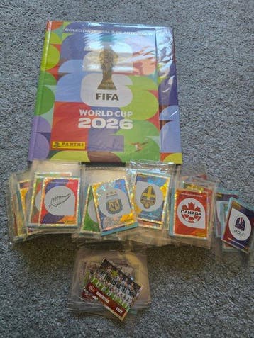 2026 Panini World Cup Stickers Cristiano Ronaldo, Lionel, Verzamelen, Nieuw
