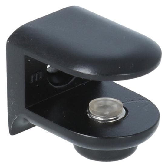 Plankdrager mini rond 21x26 mm zamak zwart, Maison & Meubles, Accessoires pour la Maison | Autre