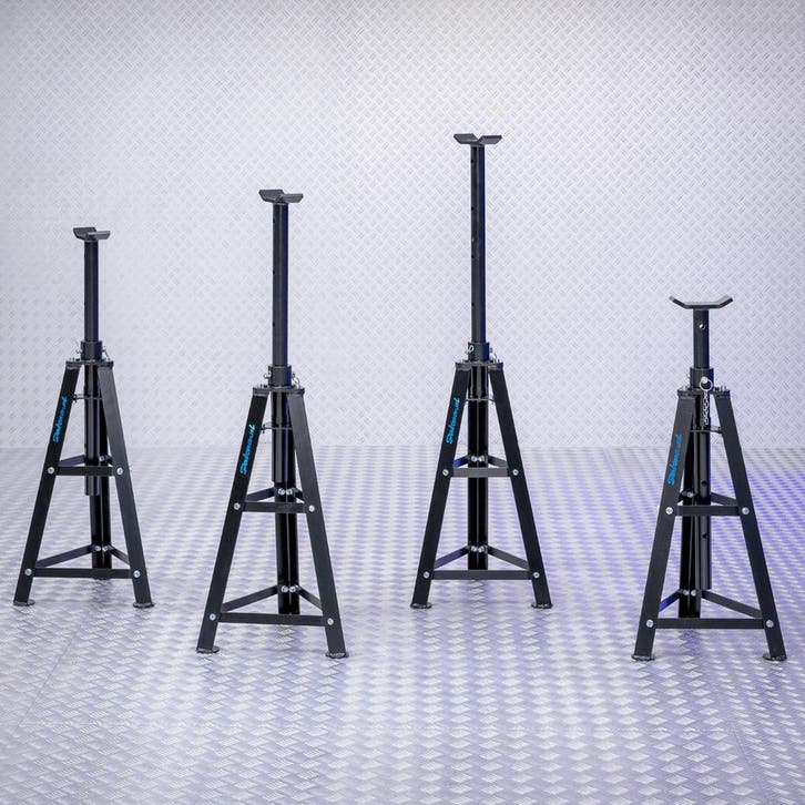 Datona Assteunen hoog 6 ton set - 4 stuks - maximale hoogte, Autos : Divers, Outils de voiture, Enlèvement ou Envoi