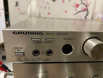 Grundig - SXV 6000 Haute Définition Préamplificateur, Nieuw