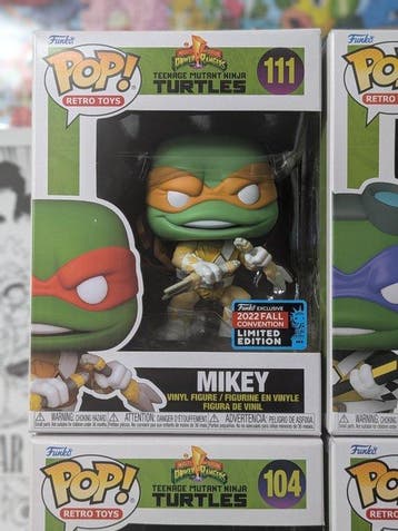 Funko - Funko Pop Funko Pop TMNT Exclusive Convention Bundle