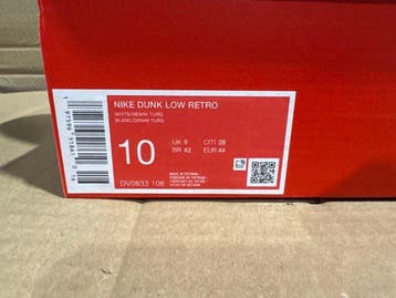 Nike - Dunk Low - Sneakers - Taille : EU 44 - Neuf avec