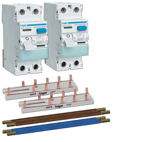 Hager VKS15S Ensemble DExtension De Disjoncteur À Double, Doe-het-zelf en Bouw, Elektriciteit en Kabels, Verzenden