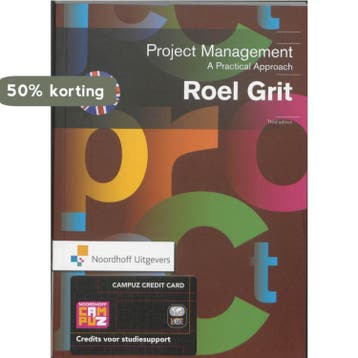 Projectmanagement A practical Approach - English edition, Boeken, Verzenden, Gelezen, Roel Grit