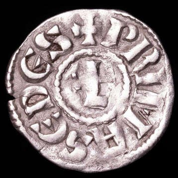 . Frankrijk Denier Archevêché de Lyon, minted between, Postzegels en Munten