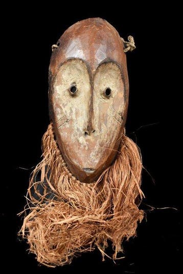 Masker - Lega - DR Congo (Zonder minimumprijs), Antiek en Kunst