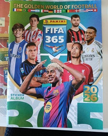 2026 Panini FIFA 365 - Empty album + 10 Multipack + 100