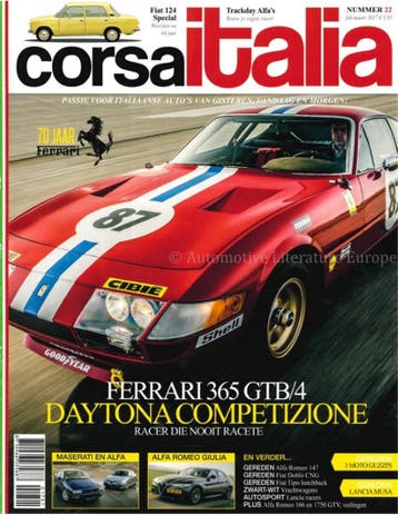 2017 CORSA ITALIA MAGAZINE 22 NEDERLANDS