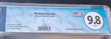 Wolverine (Vol. 2) #26 - EGC 9.8 - Memory of Peace - 1, Nieuw