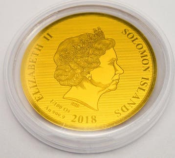 Îles Salomon. 10 Dollars 2018 Portugaleser Brandenburg