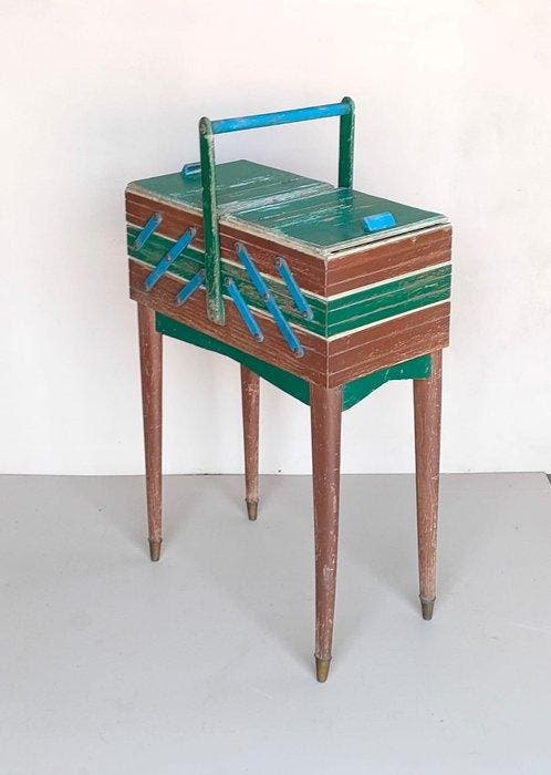 Naaidoos - Hout, Antiek en Kunst, Kunst | Designobjecten