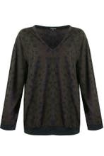 Shirt Exxcellent bloem print v hals maat 50, Kleding | Dames, T-shirts, Verzenden, Nieuw