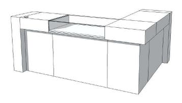 *TIP* Toonbank U-Frame Thick C-PUH-016-COMP, Ophalen of Verzenden