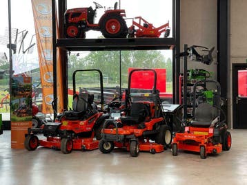 Kubota zitmaaier ZD1211, GZD21-HD, Z122r, GR1600-2 GR1600-ID, Mulchfunctie, Nieuw, Benzine-grasmaaier, 50 cm of meer