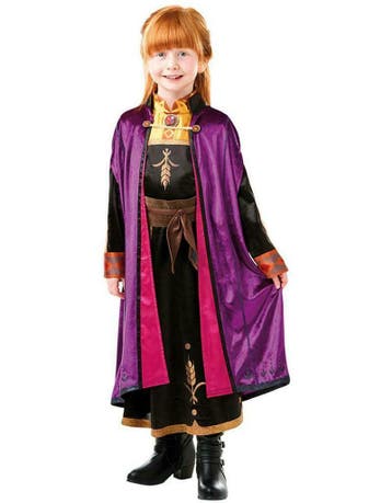 Anna uit frozen deluxe jurk, Ophalen of Verzenden, Nieuw