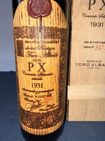 1931 Toro Albalá, Don PX Convento Seleccion -, Nieuw