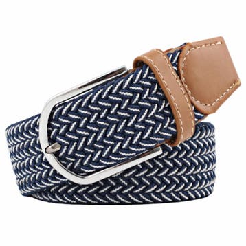 Fako Fashion - Elastische Riem - Canvas - Gevlochten - 105cm, Kleding | Dames, Riemen en Ceinturen, Verzenden, Nieuw