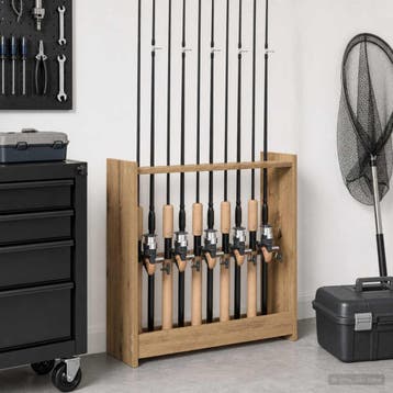 vidaXL Biljartkeu-stand Bewerkt hout 60 x 20 x 57 cm, Verzenden, Nieuw