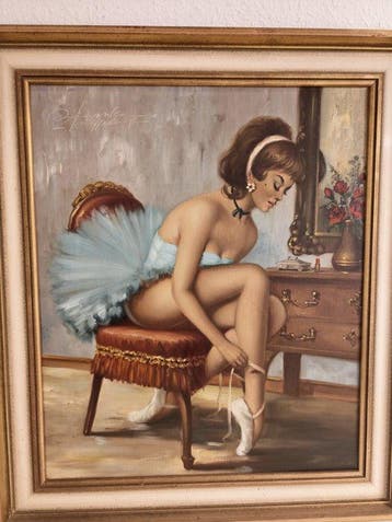 Rudolf Otto Franke (1926-1992) - Tänzerin, Antiquités & Art