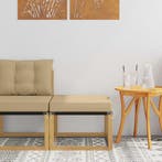 vidaXL Buiten Voetenbank Massief acaciahout en, Verzenden, Nieuw