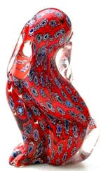 Fratelli Toso - sculptuur, Hund - 10 cm - Muranoglas
