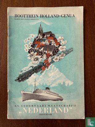 ? - Boottrein Holland-Genua - 1935, Livres, Histoire & Politique, Verzenden