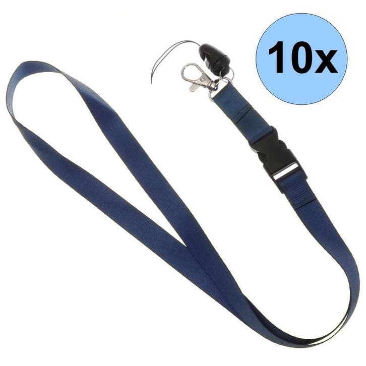 Fako Bijoux - Keycord - Lanyard - Sleutelkoord - Badgehouder, Verzamelen, Sleutelhangers, Verzenden