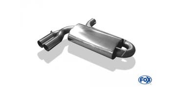 FOX Audi S3 type 8L einddemper Ø70mm - 2x76 type 10, Verzenden