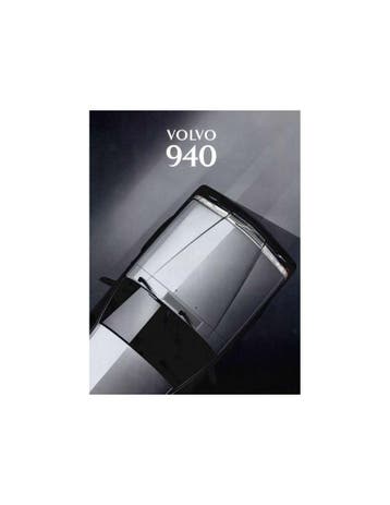 1993 VOLVO 940 BROCHURE ENGELS, Ophalen of Verzenden
