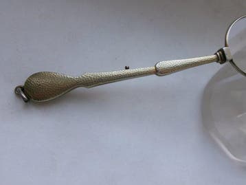 Verguld - Hanger - Art Deco-lorgnette