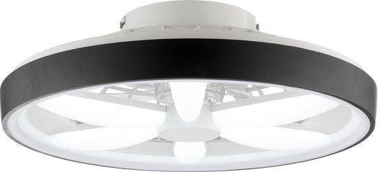 2dekans | Brilliant Gaiano - Plafondventilator - Met, Maison & Meubles, Lampes | Autre, Enlèvement ou Envoi