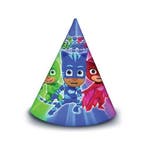 Pj Masks Feesthoedjes 6st, Verzenden, Nieuw