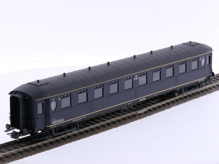 Schaal H0 Philotrain 38 C personenrijtuig Ovaalramer B 71..., Hobby en Vrije tijd, Modeltreinen | H0, Gelijkstroom, Overige typen