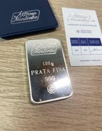 100 gram - Zilver .999 - Alvino Moutinho Lda, Postzegels en Munten, Edelmetalen en Baren
