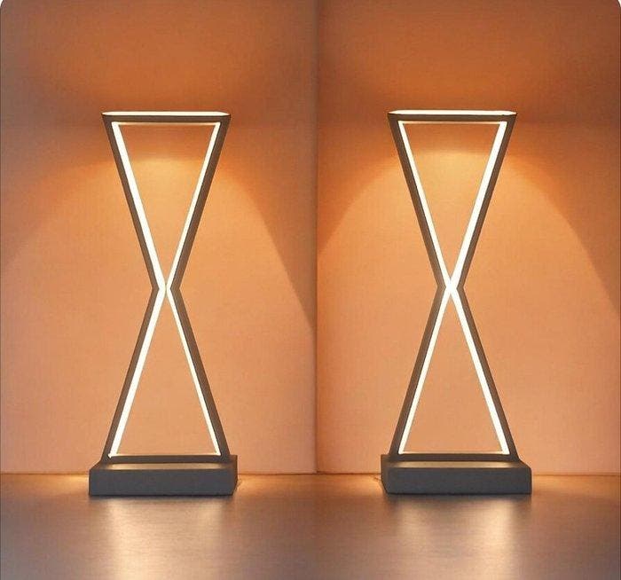 Lindby - Lamp (2) - Épuré & Design - Legering, Composiet, Antiquités & Art, Curiosités & Brocante