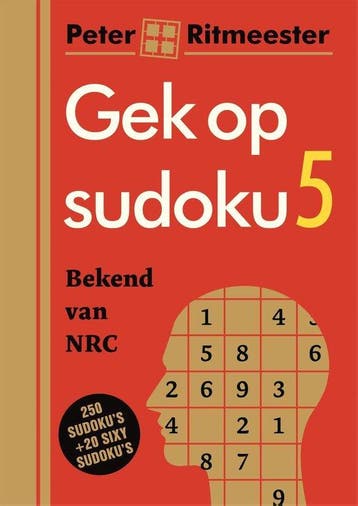 Gek op sudoku 5 - Ritmeester, Verzenden, Nieuw