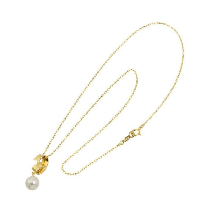 Mikimoto - Halsketting - 18 karaat Geel goud, Bijoux, Sacs & Beauté, Colliers