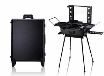Mobiele Visagie Tafel Zwart (Visagie Tafels), Verzenden, Overige typen