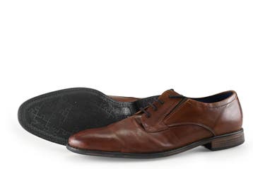 Bugatti Veterschoenen in maat 42 Cognac, Kleding | Heren, Schoenen, Bugatti, Overige kleuren, Verzenden, Zo goed als nieuw