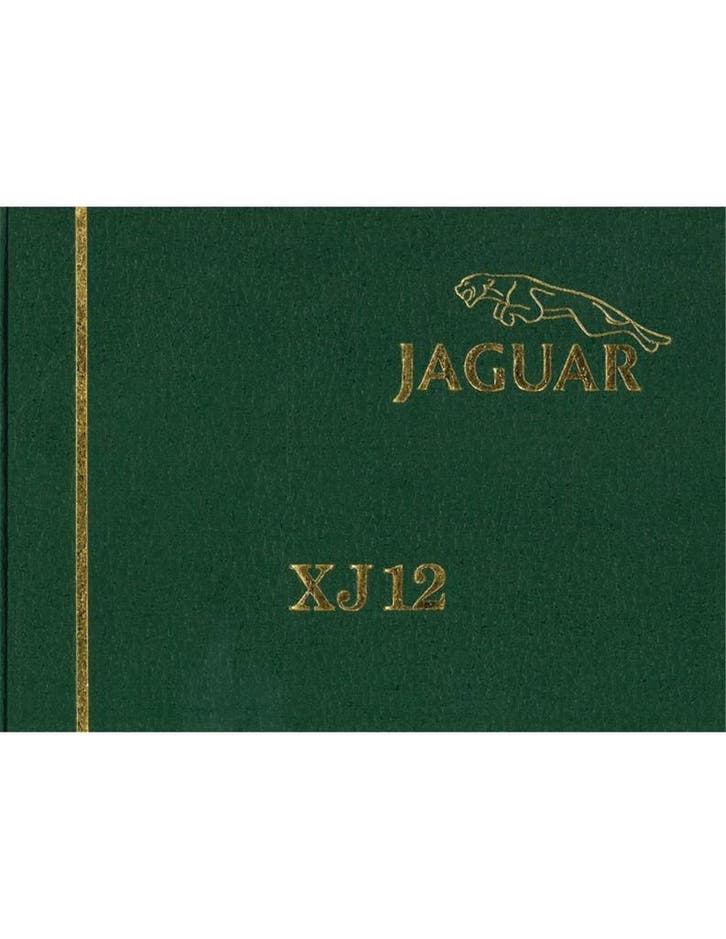 1979 JAGUAR XJ12 SERIE 3 INSTRUCTIEBOEKJE HARDCOVER ENGELS, Autos : Divers, Modes d'emploi & Notices d'utilisation