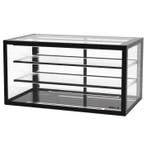 Neutrale Vitrine | INTEGRA | Zwart | 3 Niveaus |, Verzenden, Nieuw in verpakking