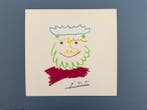 Pablo Picasso (1881-1973) - Bonhomme au chapeau bleu, Antiek en Kunst