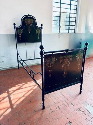 Fornaci San Lorenzo - Bed - Smeedijzer - Liberty Italiano