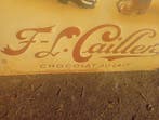 Chocolat au lait F.L. Cailler - Plaque - Métal