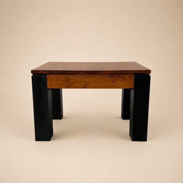 Salontafel - Eik - Kleine Salontafel, Antiquités & Art, Art | Objets design