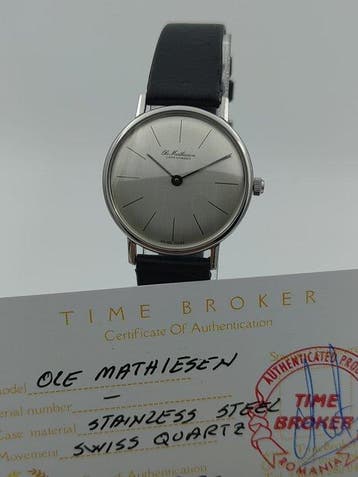 Ole Mathiesen Copenhagen - Dress Watch - Sans prix de
