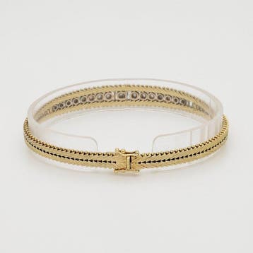 Armband - 14 karaat Geel goud Diamant (Natuurlijk), Nieuw