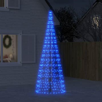 vidaXL LED-kerstboom 550 LEDs 300 cm blauw, Verzenden, Nieuw