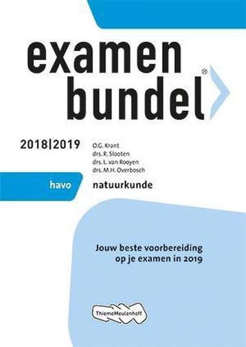 Examenbundel havo Natuurkunde 2018/2019 - Krant, Boeken, Tijdschriften en Kranten, Verzenden, Nieuw