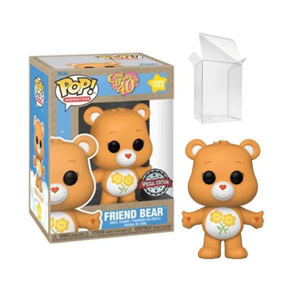 Funko Pop  1123  Care Bears   Friend Bear Earth Day, Verzamelen, Poppetjes en Figuurtjes, Nieuw, Verzenden